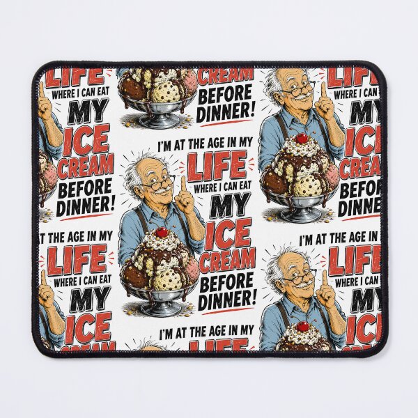 Item preview, I Can Eat My Ice Cream Before Dinner designed and sold by Mad Axle Studios.