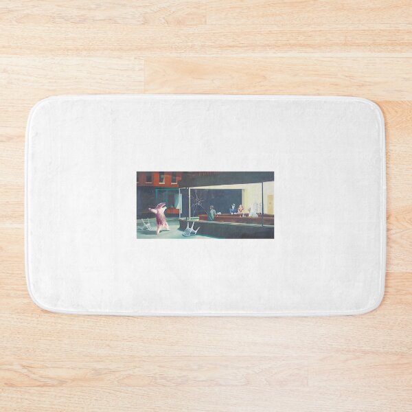 Item preview, Nighthawks Diner With Anteater ⭐⭐⭐⭐⭐ designed and sold by PotatoCutie.