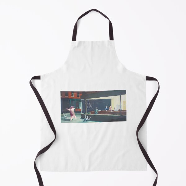 Item preview, Nighthawks Diner With Anteater ⭐⭐⭐⭐⭐ designed and sold by PotatoCutie.