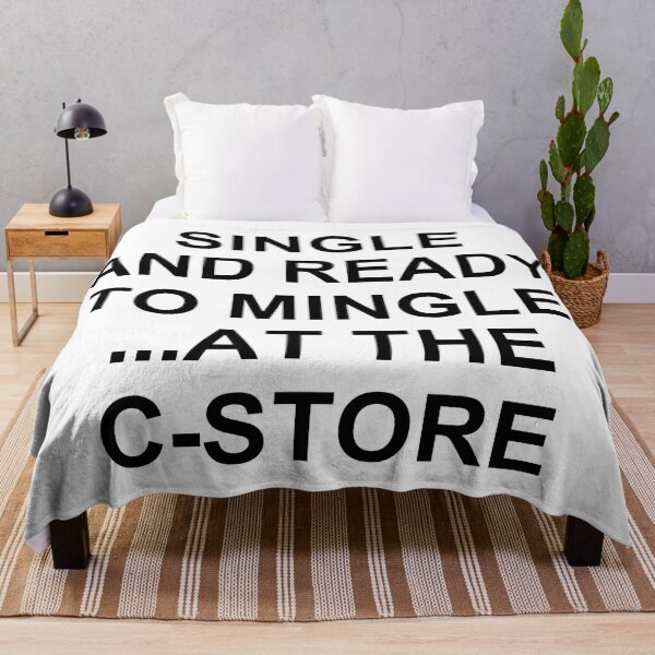 Item preview, Single And Ready To Mingle ... At The C-Store. designed and sold by EunsooLee.