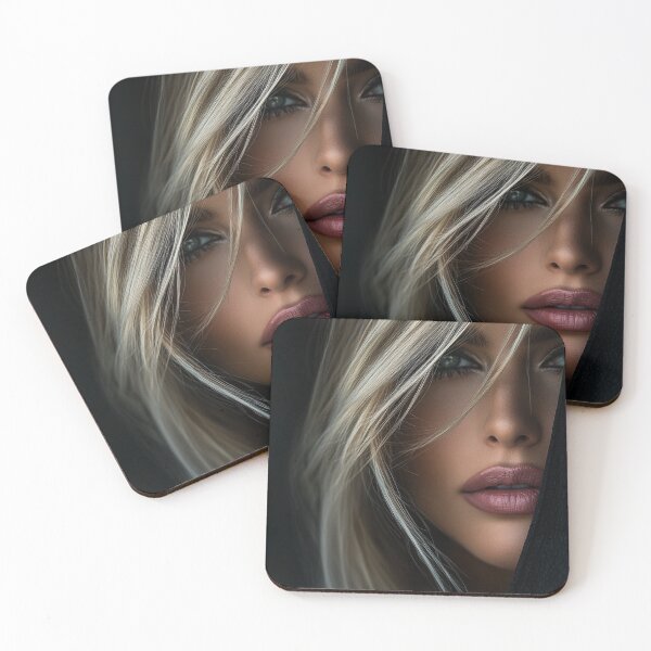 Item preview, Abby - Portrait - Blonde Hair Green Eyes - Pin Up Girl designed and sold by SynthSeduction.