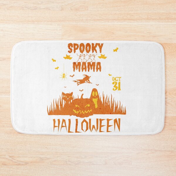 Item preview, Spooky Mama Halloween – Cute Pumpkin Ghost Halloween Design designed and sold by MOCH- ART.