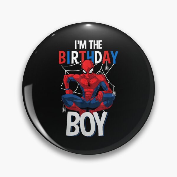 Item preview, MarveI Spider-Man Classic I'm The Birthday Boy Small designed and sold by thesameperson45.
