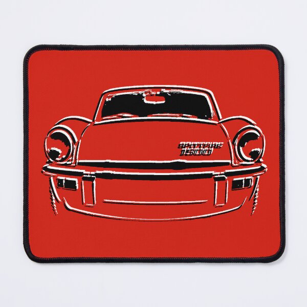 Item preview, Triumph Spitfire 1970s British classic sports car stencil black-white designed and sold by soitwouldseem.