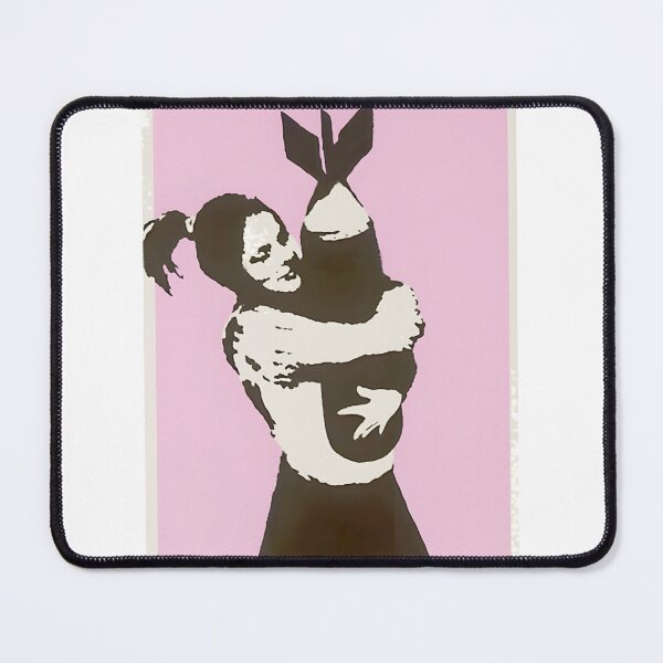 Item preview, Banksy Bomb Hugger Artpng ⭐⭐⭐⭐⭐ designed and sold by PotatoCutie.