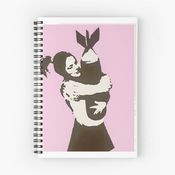 Item preview, Banksy Bomb Hugger Artpng ⭐⭐⭐⭐⭐ designed and sold by PotatoCutie.