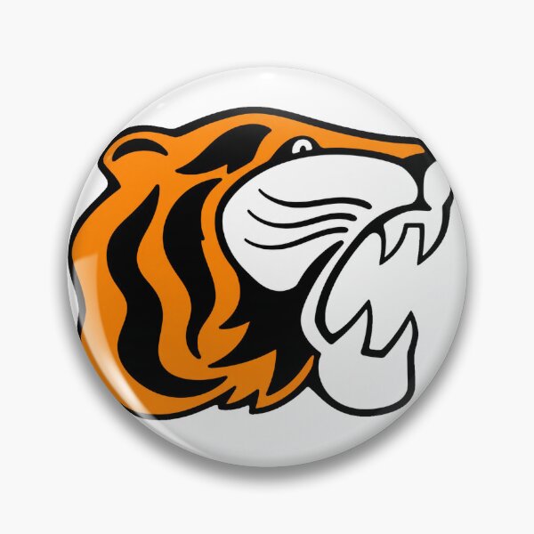 Item preview, Mighty Tigers Retro Logo designed and sold by Luke Foran Sports Art.