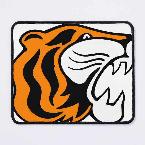 Item preview, Mighty Tigers Retro Logo designed and sold by Luke Foran Sports Art.