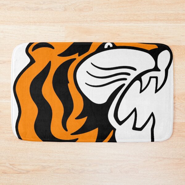 Item preview, Mighty Tigers Retro Logo designed and sold by Luke Foran Sports Art.