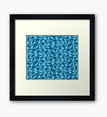 Triangles—Kool Aid Framed Print