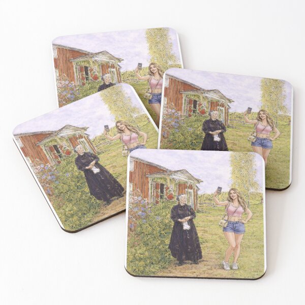 Item preview, Modern Girl Meets Swedish Grandma designed and sold by NordenPosters.