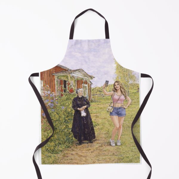 Item preview, Modern Girl Meets Swedish Grandma designed and sold by NordenPosters.