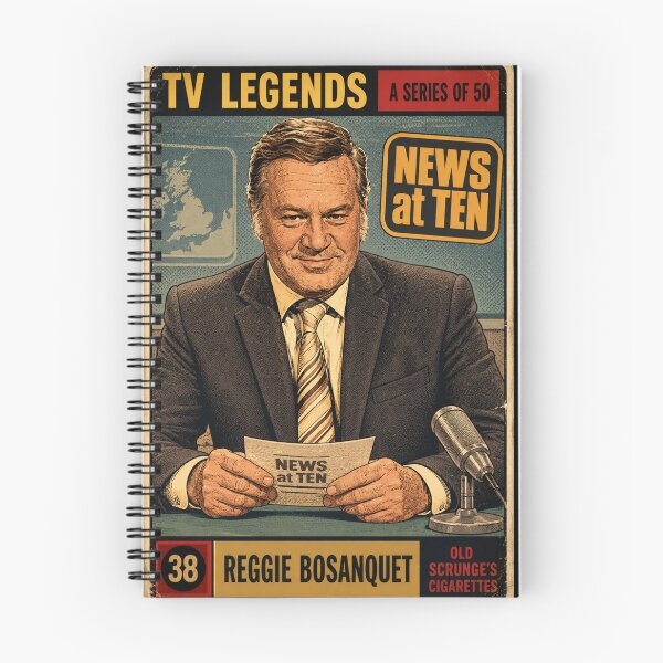 Item preview, Reggie Bosanquet - TV Legends Trading Cards designed and sold by halibutgoatramb.