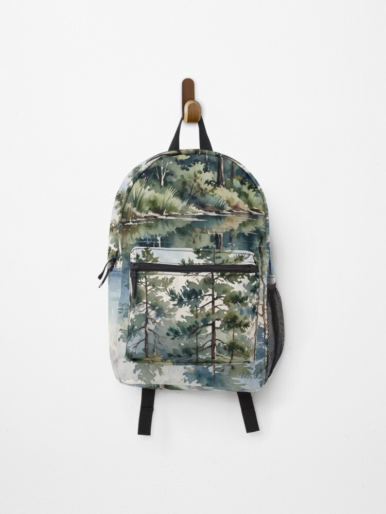 Thumbnail 1 of 3, Backpack, Landscape 62 designed and sold by ZeusGallery.