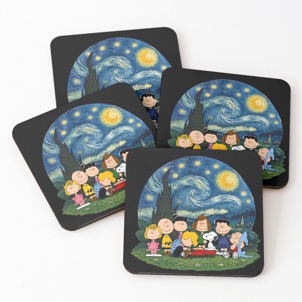 Item preview, Starry Night Peanuts Friends designed and sold by SKBlack.