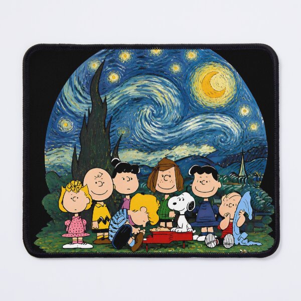 Item preview, Starry Night Peanuts Friends designed and sold by SKBlack.
