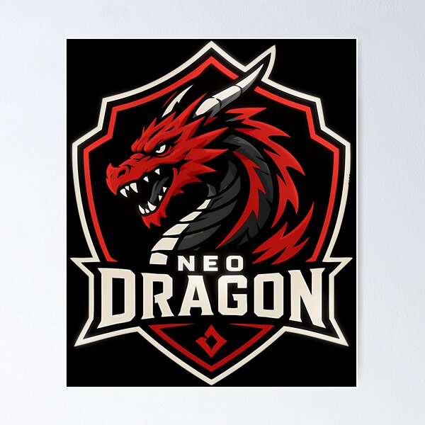 Item preview, Neo Dragon Cyberpunk  designed and sold by JillDockin.