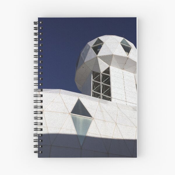 Item preview, Futuristic Environmental Sciences Geodesic Building Arizona Architectural Art designed and sold by SiliconValleyUS.