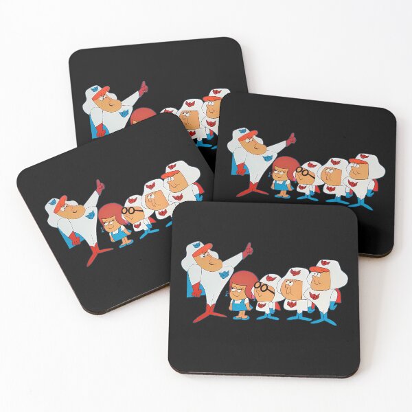 Item preview, Superhero Team Standing Together In Uniforms With Leader Pointing designed and sold by RAKIBULFAHIM.