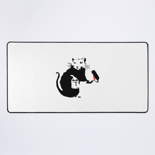 Item preview, Rat With Paint Roller Graffiti Art ⭐⭐⭐⭐⭐ designed and sold by kuzumia.