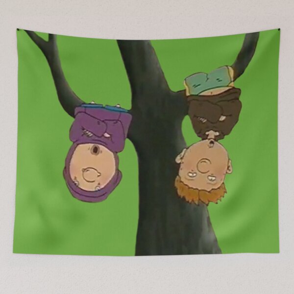 Item preview, Carl and Hoodsey Hanging From a Tree designed and sold by QueenAlicorn.