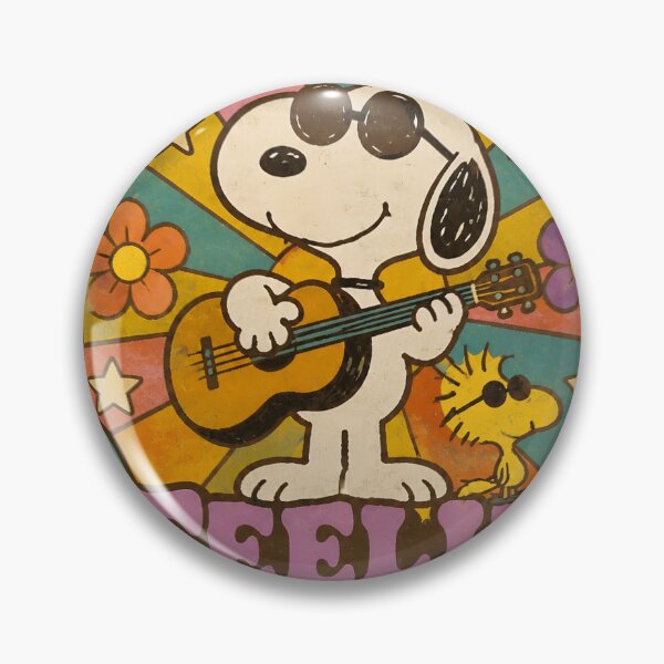 Item preview, Snoopy Feelin Groovy Guitar designed and sold by SKBlack.
