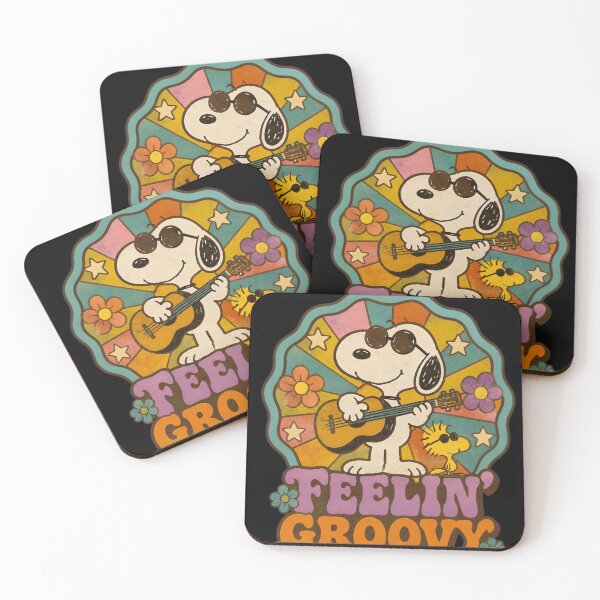 Item preview, Snoopy Feelin Groovy Guitar designed and sold by SKBlack.