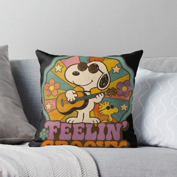 Item preview, Snoopy Feelin Groovy Guitar designed and sold by SKBlack.