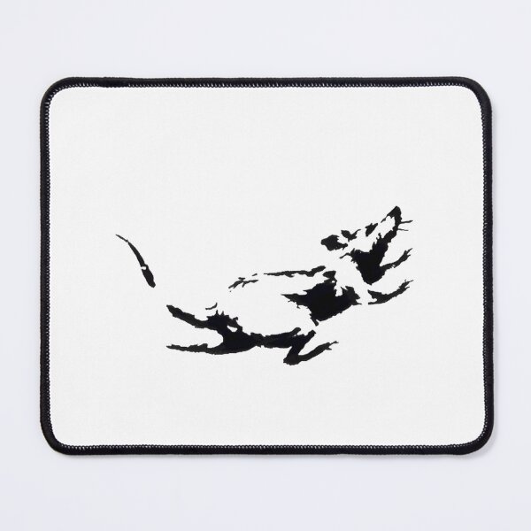 Item preview, Graffiti Rat Running Silhouette ⭐⭐⭐⭐⭐ designed and sold by kuzumia.