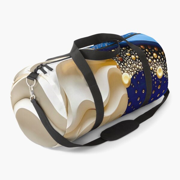Item preview, Intricate Circular Patterns in White and Blue designed and sold by Vicky Brago-Mitchell®.
