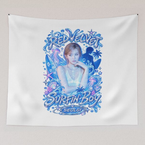 Item preview, Kang Seulgi Surfin Boy Aquatic Wave designed and sold by Valereekmerch.