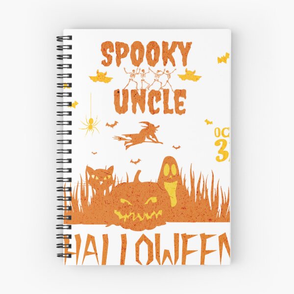 Item preview, Spooky Uncle Halloween – Cute Pumpkin Ghost Halloween Design designed and sold by MOCH- ART.