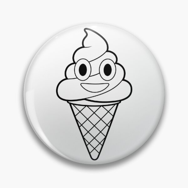 Item preview, ice cream poo emoji  designed and sold by curethecat.