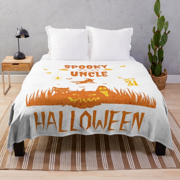 Item preview, Spooky Uncle Halloween – Cute Pumpkin Ghost Halloween Design designed and sold by MOCH- ART.