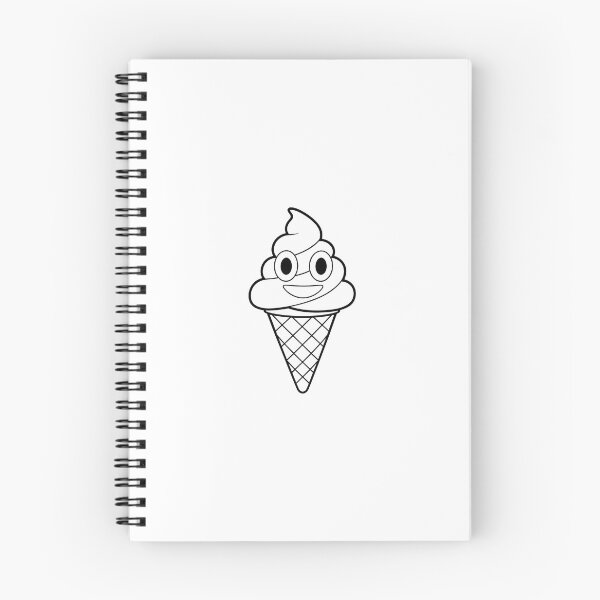 Item preview, ice cream poo emoji  designed and sold by curethecat.