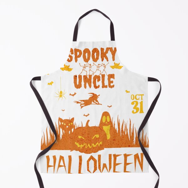 Item preview, Spooky Uncle Halloween – Cute Pumpkin Ghost Halloween Design designed and sold by MOCH- ART.