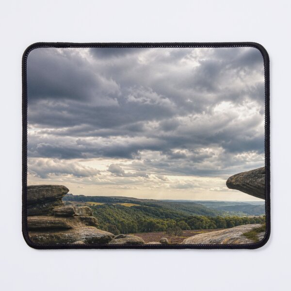 Item preview, Padley gorge landscape through rocks designed and sold by Astute-Artio-Photography.