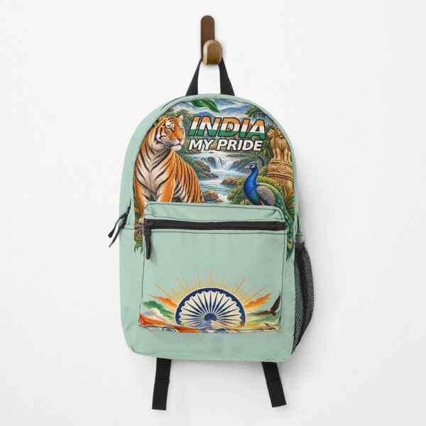 Item preview, India My Pride – Indian Culture & National Symbols Patriotic Art designed and sold by ArtsyExplorer.