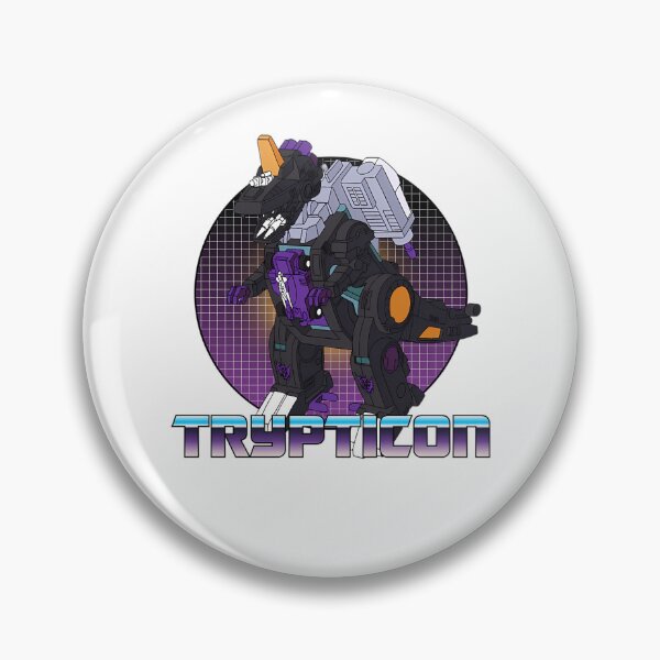 Item preview, Giant Mechanical Dinosaur Robot On Purple Grid designed and sold by DiliSnow.