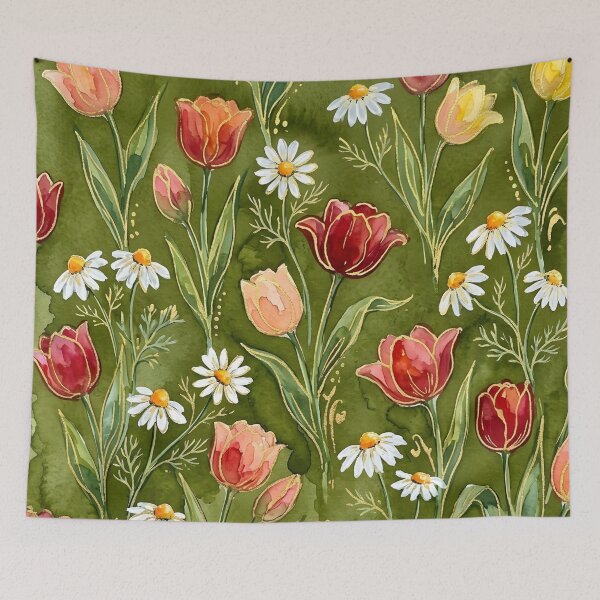 Item preview, Tulip and Camomile designed and sold by GraphicsClub.