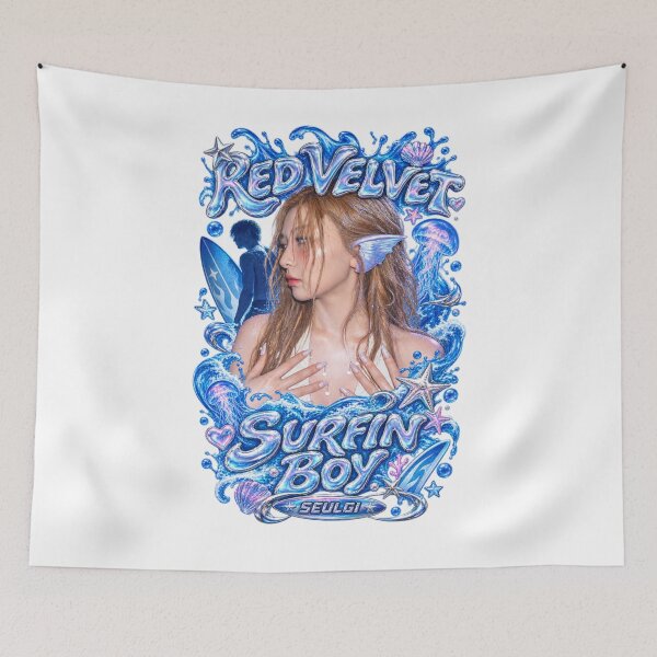 Item preview, Surfin Boy Seulgi Red Velvet Bioluminescent designed and sold by Valereekmerch.