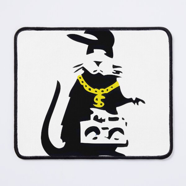 Item preview, Street Rat With Gold Chain & Boombox Graphic ⭐⭐⭐⭐⭐ designed and sold by kuzumia.