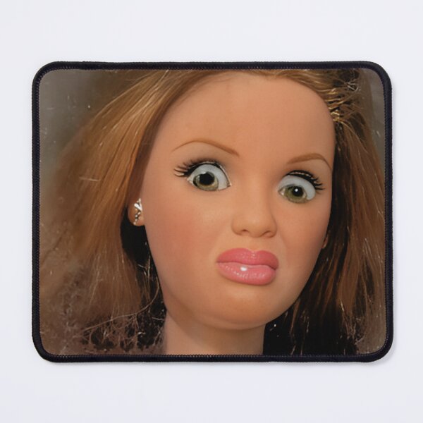 Item preview, Funny Doll Face Meme designed and sold by HRINGUR CLOTHES AND ACCESSORIES.