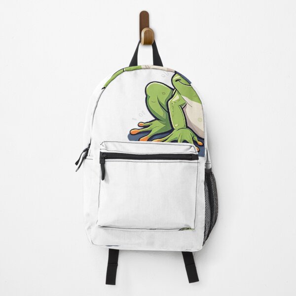 Item preview, Cute Cartoon Frog Sticker – Funny Kawaii Frog Art designed and sold by designerbhai009.