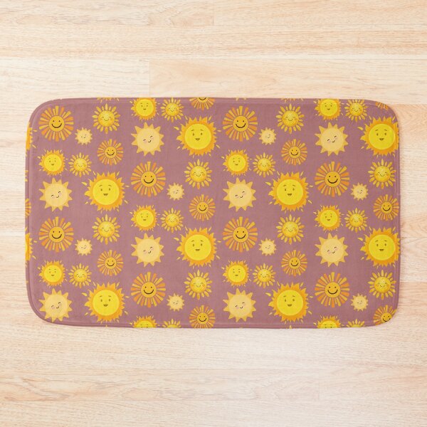 Item preview, Cute Smiley Suns Happy Sunshine Pattern Aesthetic designed and sold by NikBrin Prevail .