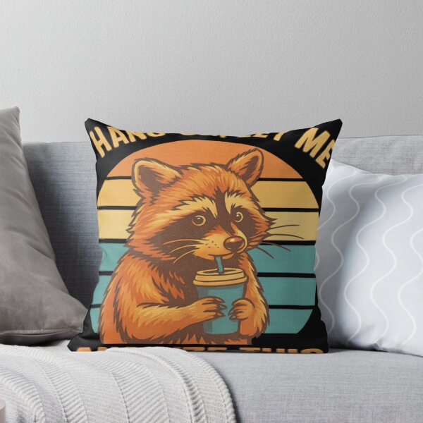 Item preview, Funny Overthinking Raccoon Hang On Let Me Analyze designed and sold by The Moth's Nest.