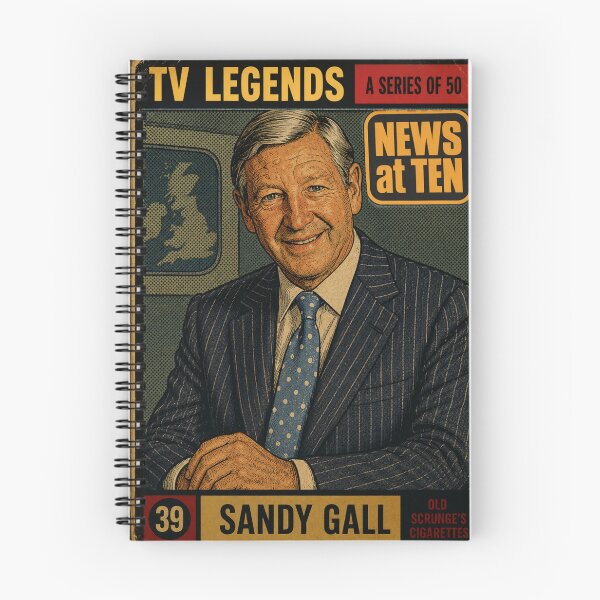 Item preview, Sandy Gall - TV Legends Trading Cards designed and sold by halibutgoatramb.