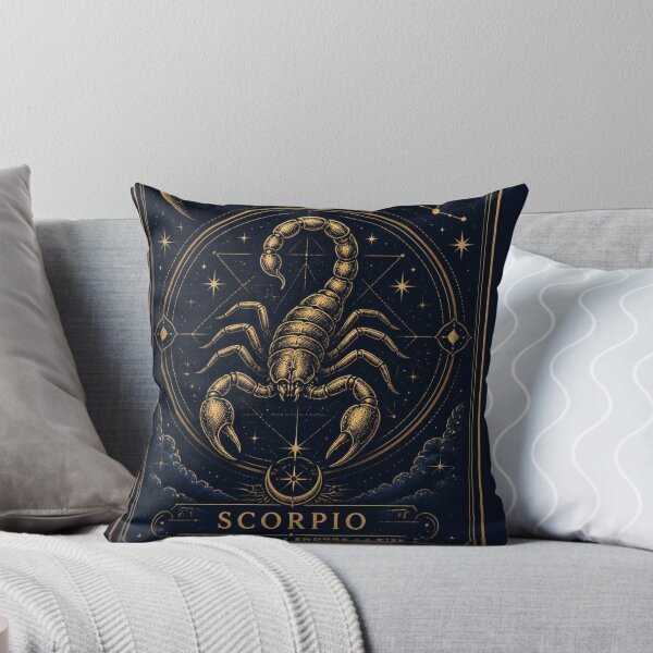 Item preview, Scorpio Zodiac Sign Vintage Celestial Astrology Art designed and sold by Tee-Pulse.