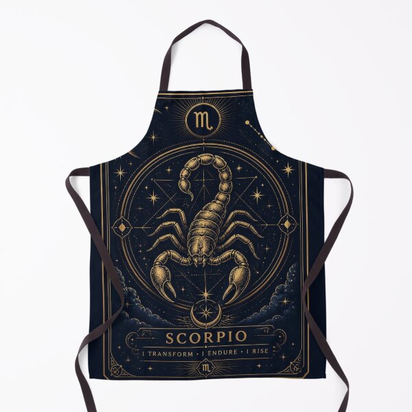 Item preview, Scorpio Zodiac Sign Vintage Celestial Astrology Art designed and sold by Tee-Pulse.