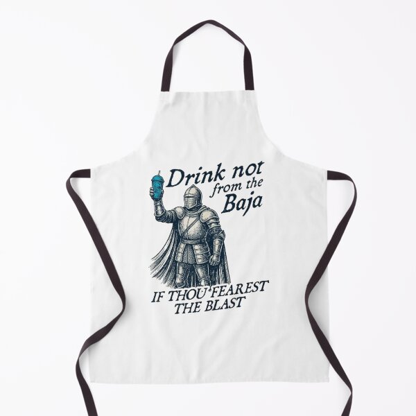 Item preview, Baja Blast Knight Medieval Meme designed and sold by roartusa.